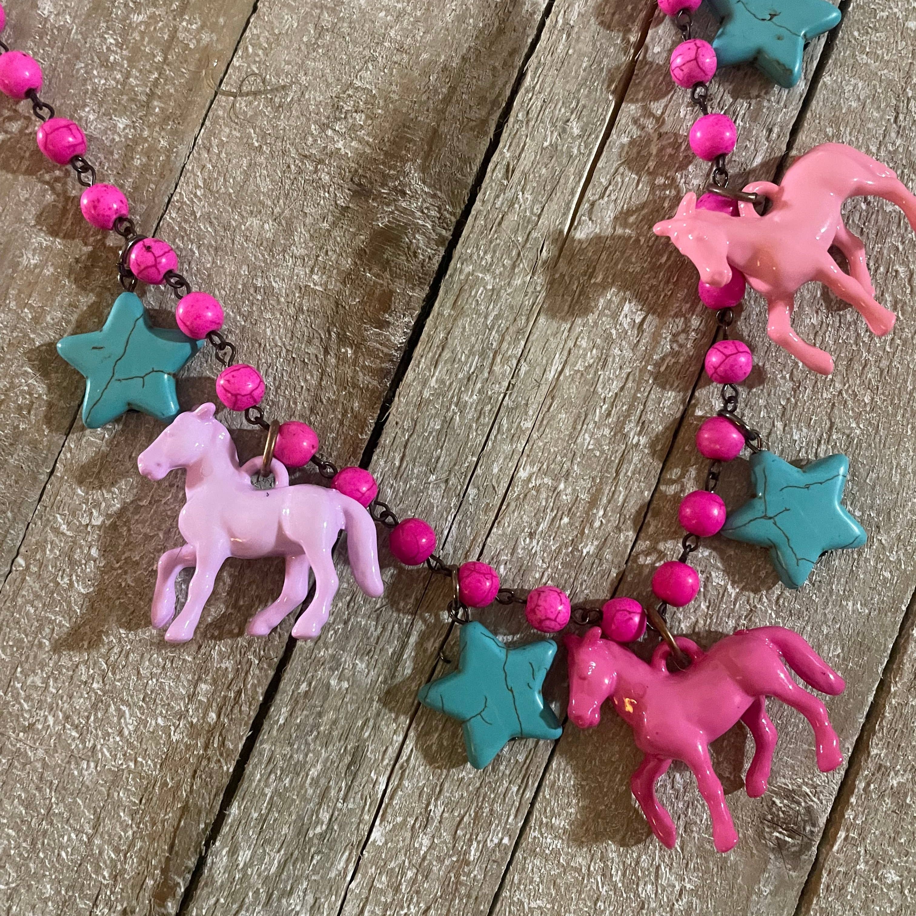 Ponies & Stars Necklace 