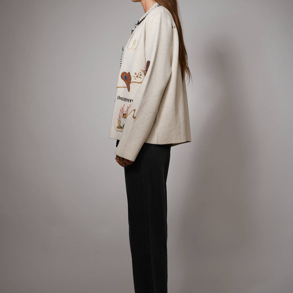 Sweater Jacket Shorter Length