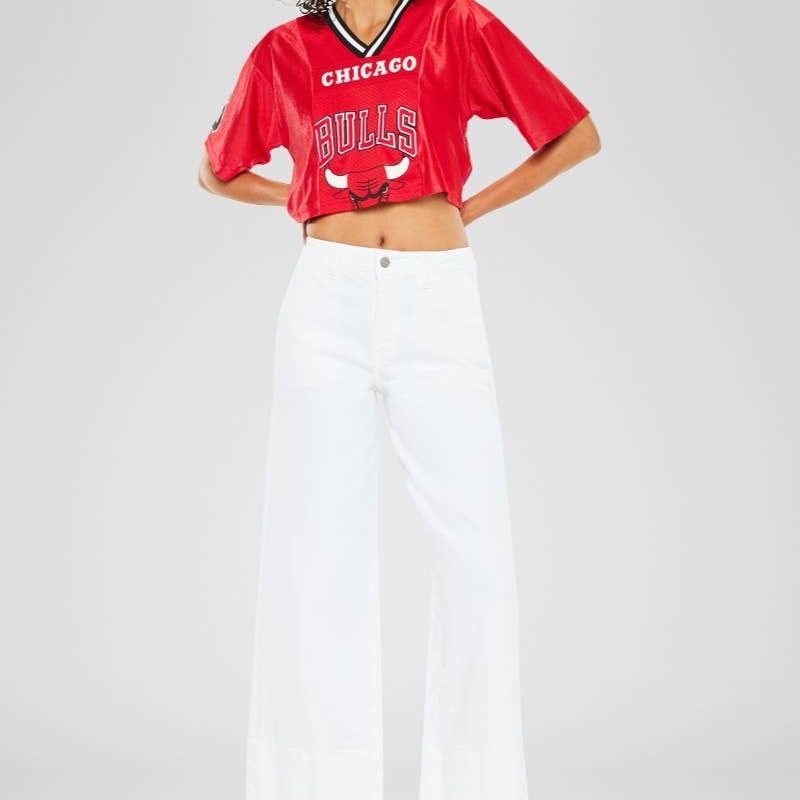 OPEN PACK HIGH RISE CROPPED WIDE LEG