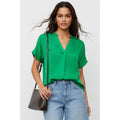Drop Shoulder Regular Blouse
