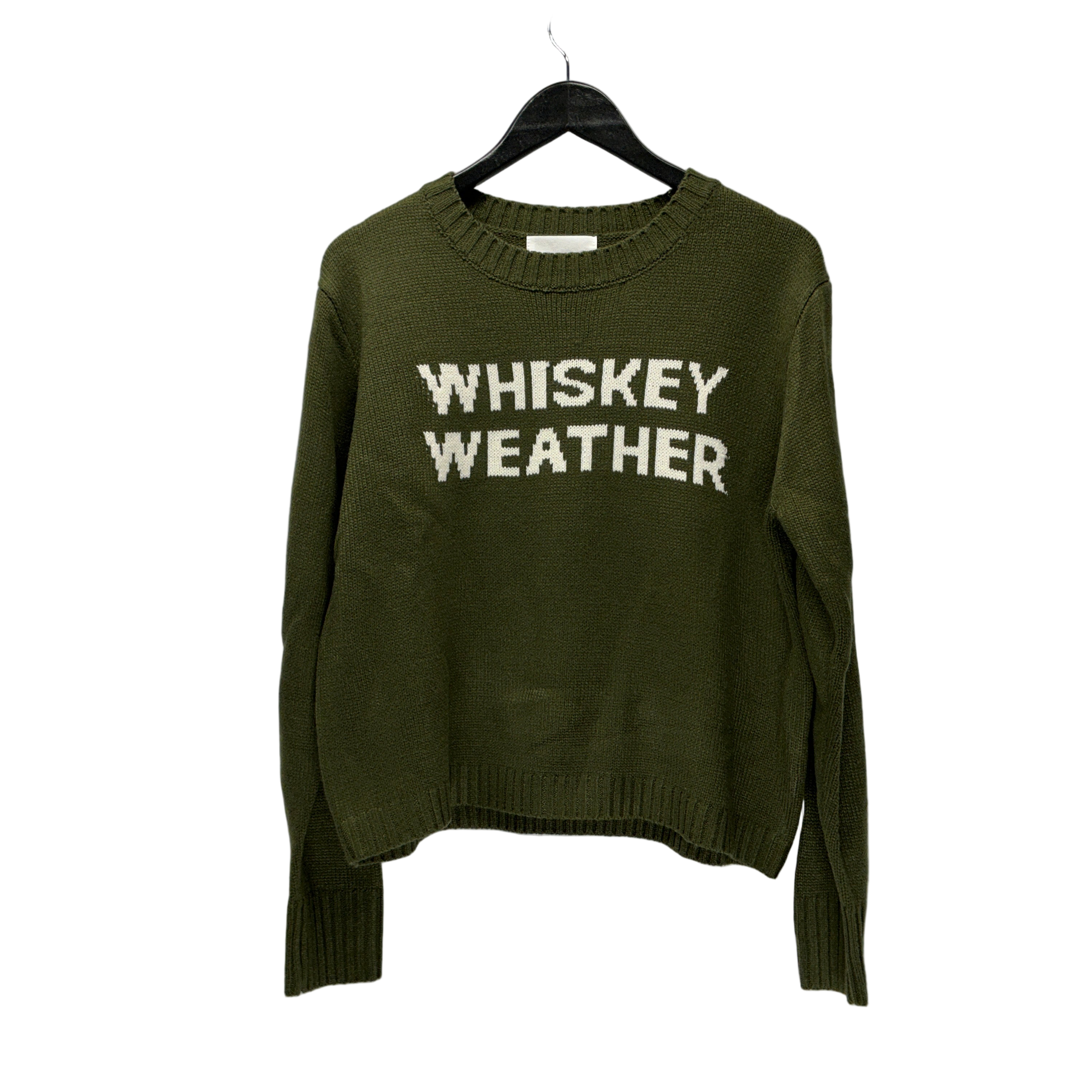 Olive Whiskey Weather Sweater