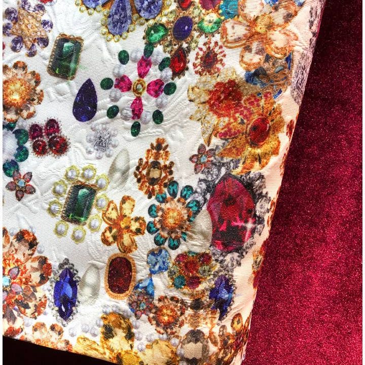 Radiant Gemstone A-Line Dress - Summer Luxury