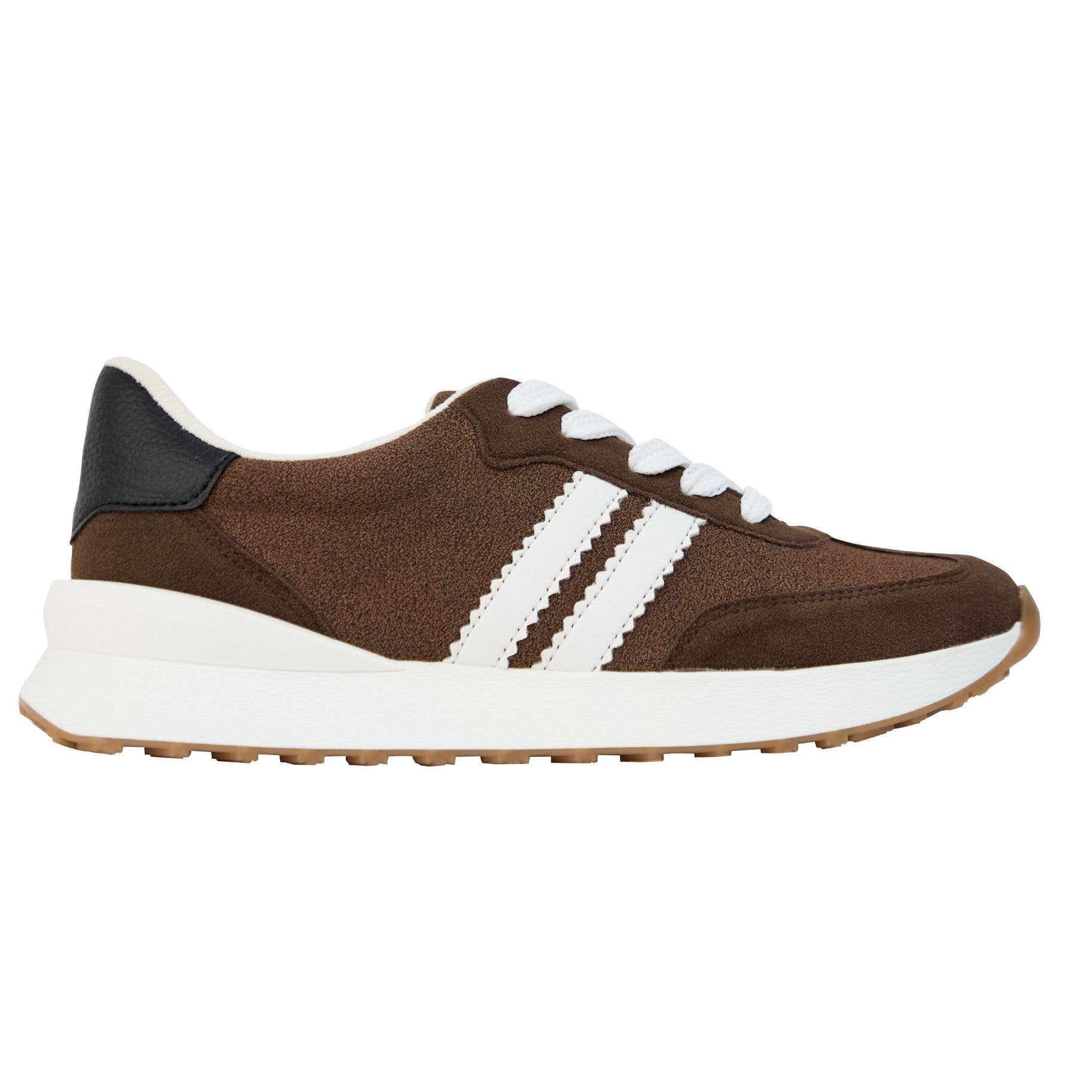 Nova Women’s Suede Sneakers – Neutral Tone & Comfort Sole