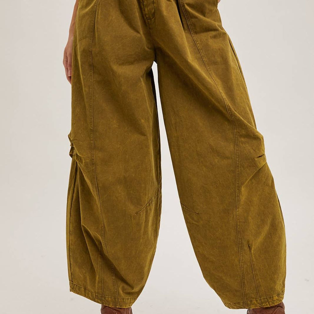 BILLOWY SILHOUETTE CHINO PANTS