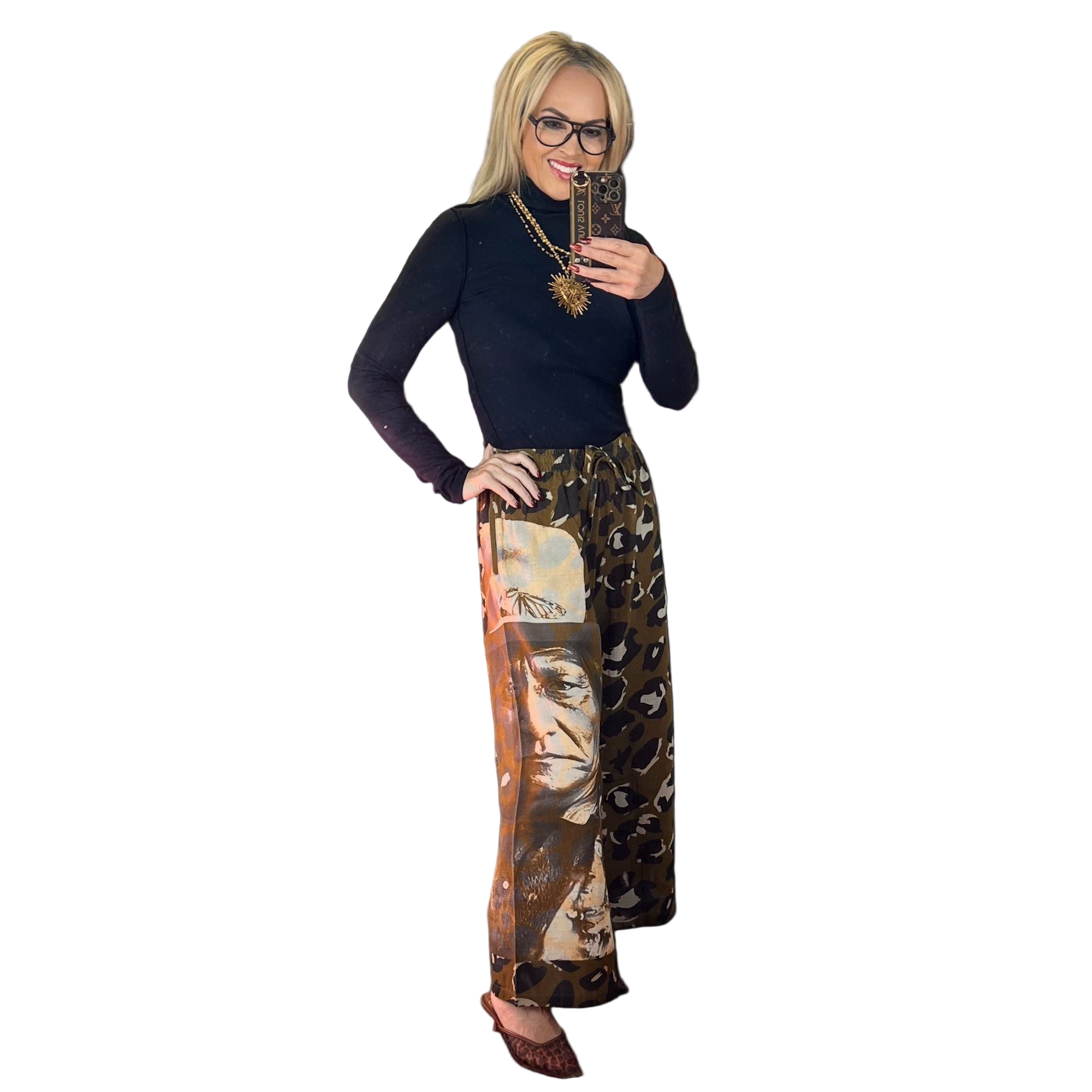 Sitting Bull Palazzo Pants