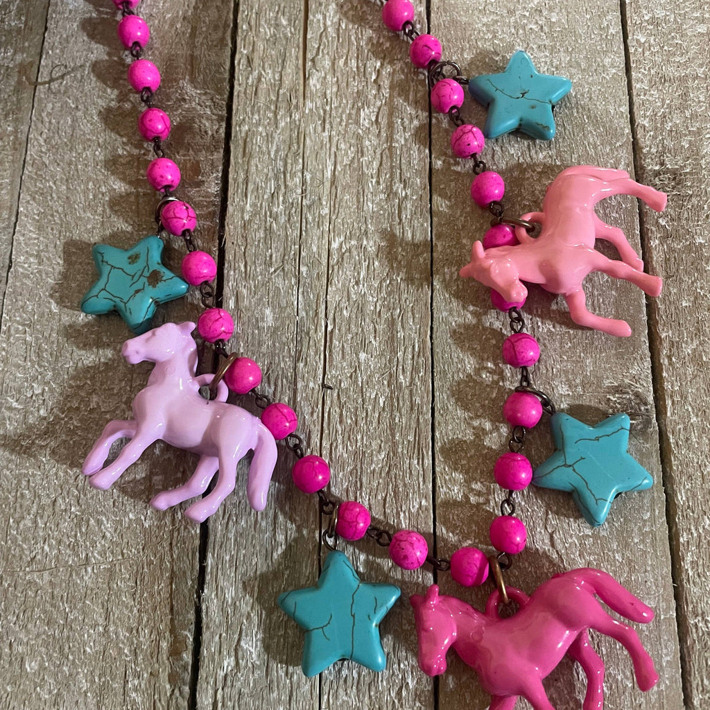 Ponies & Stars Necklace 