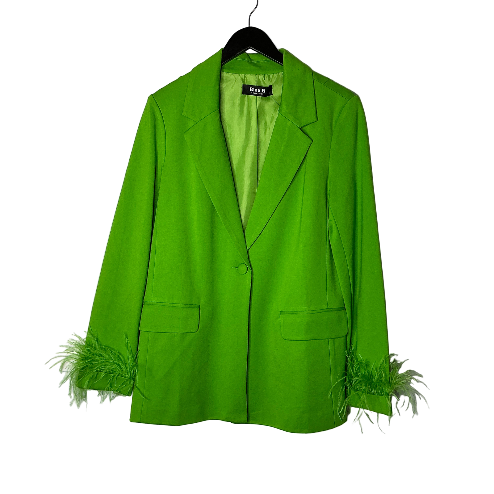Blue B Lime Green Blazer