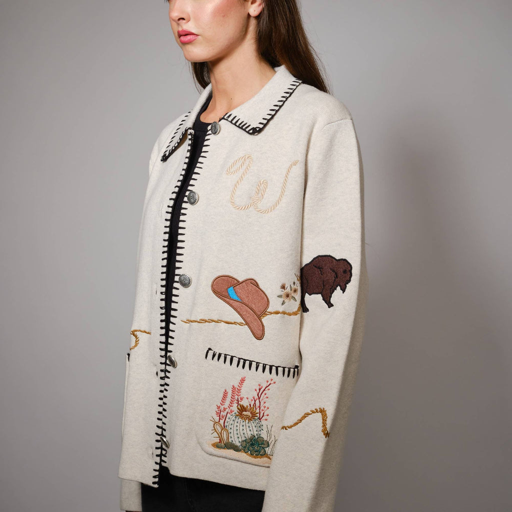 Sweater Jacket Shorter Length