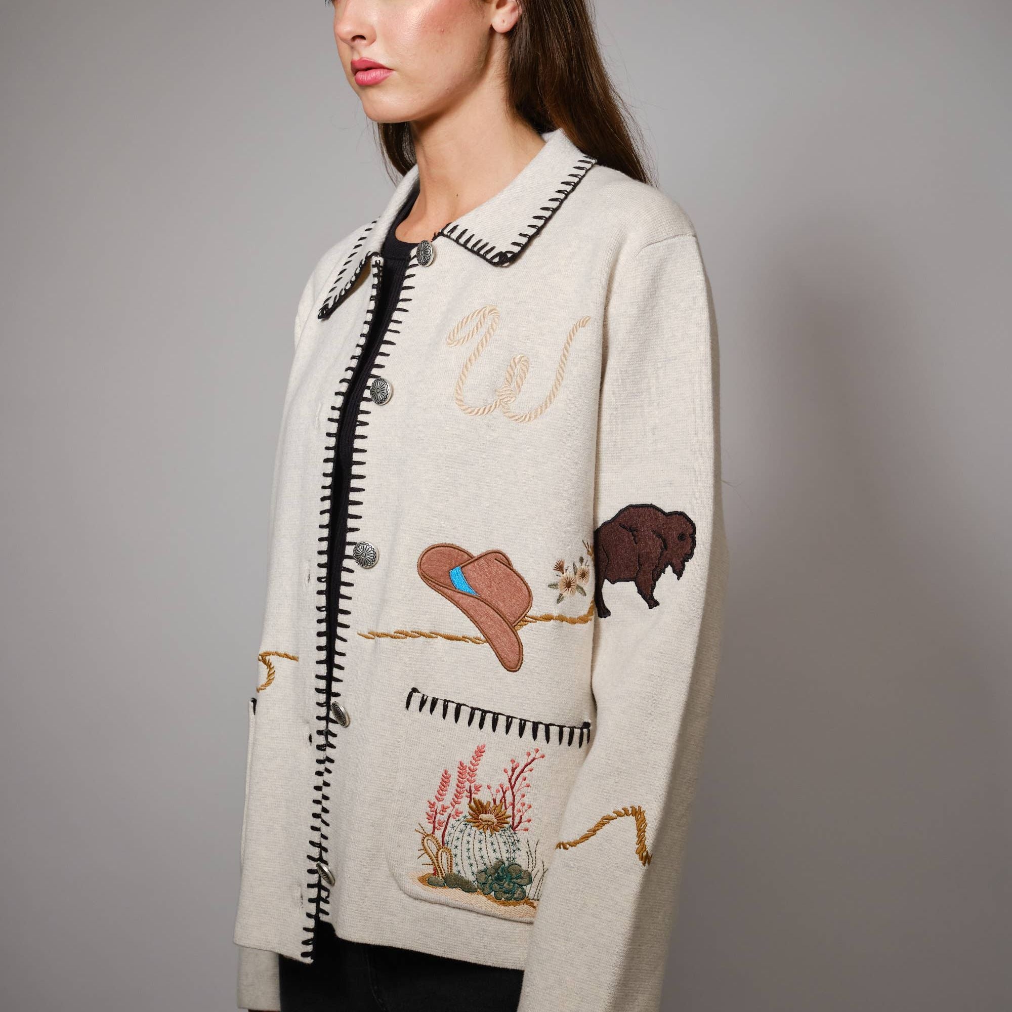 Sweater Jacket Shorter Length