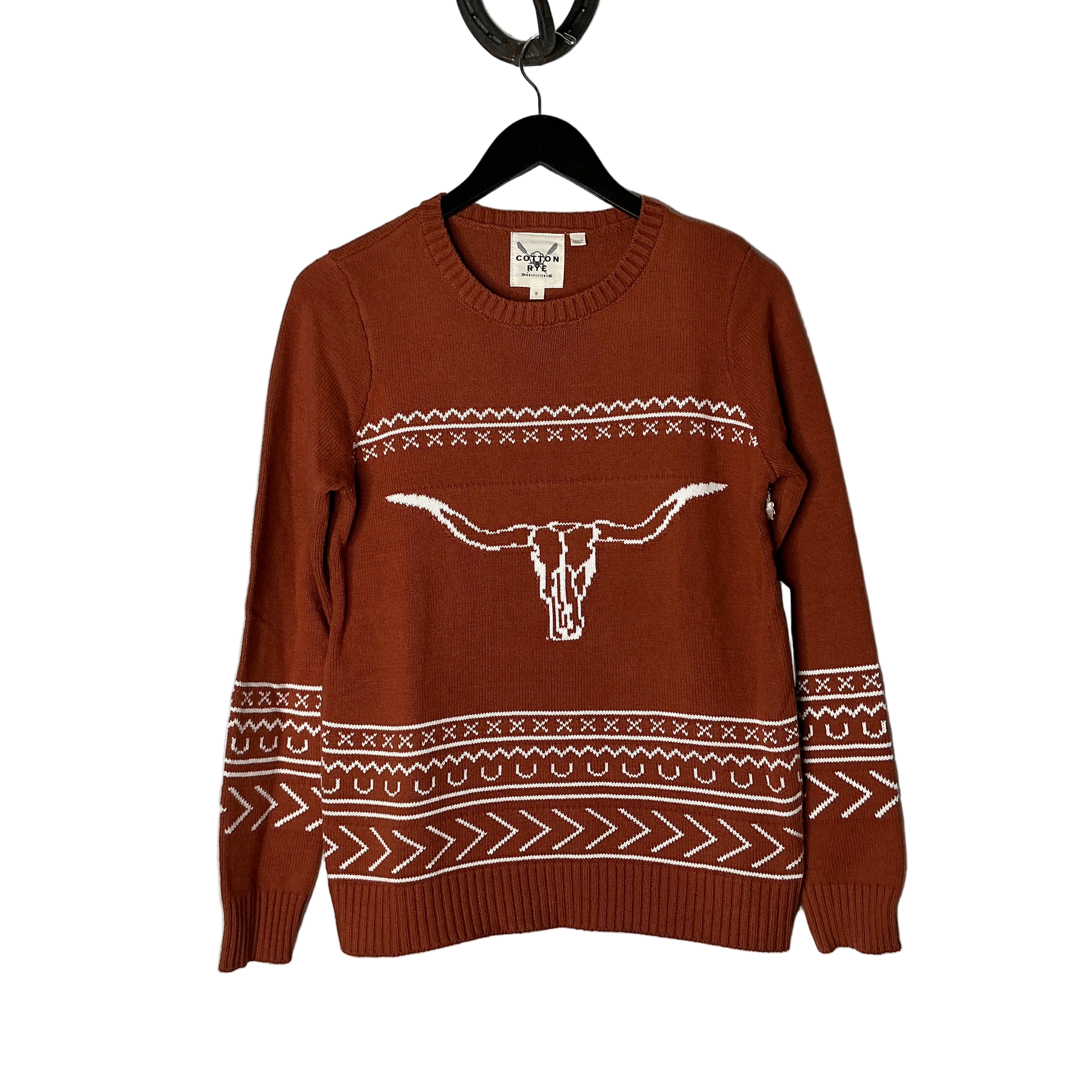 Longhorn Knit Sweater