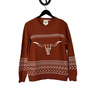 Longhorn Knit Sweater