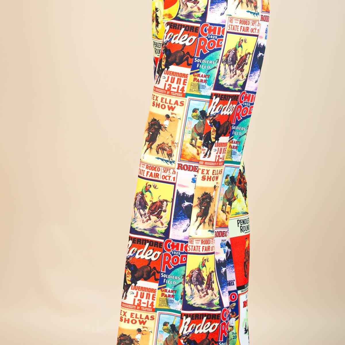 Norma Cowboy Assorted Post Print Slack Pants
