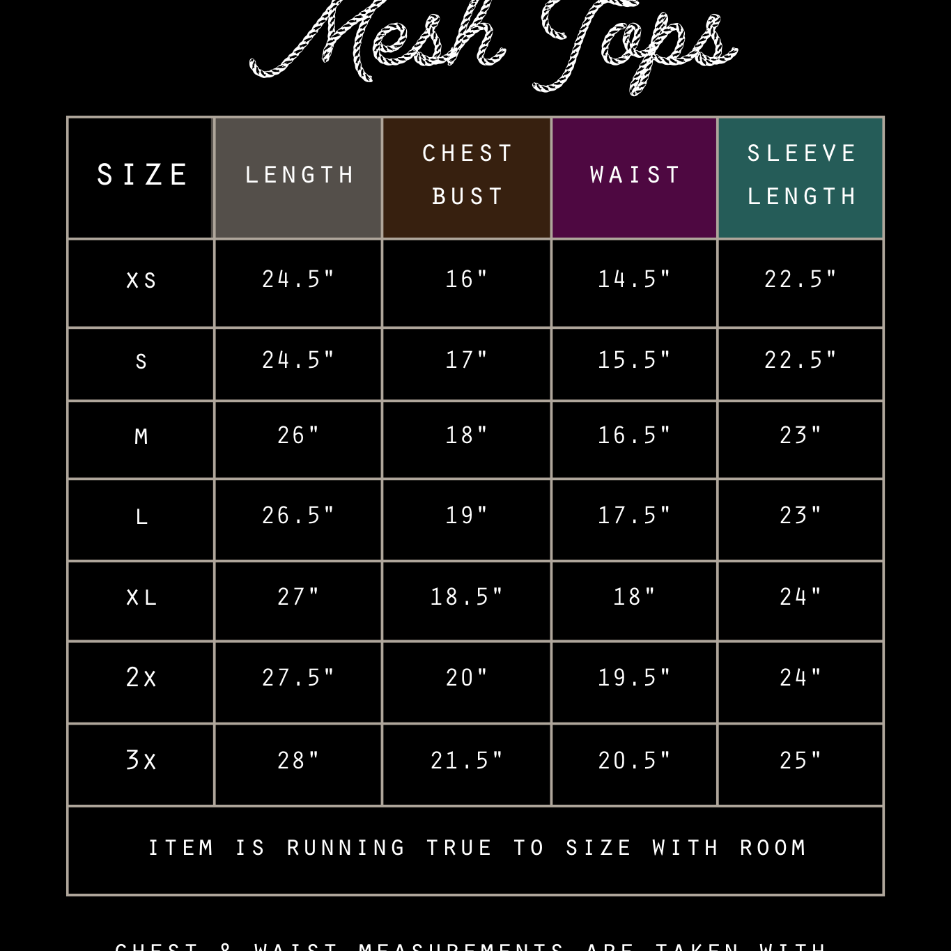 YEEHAW Mesh Top