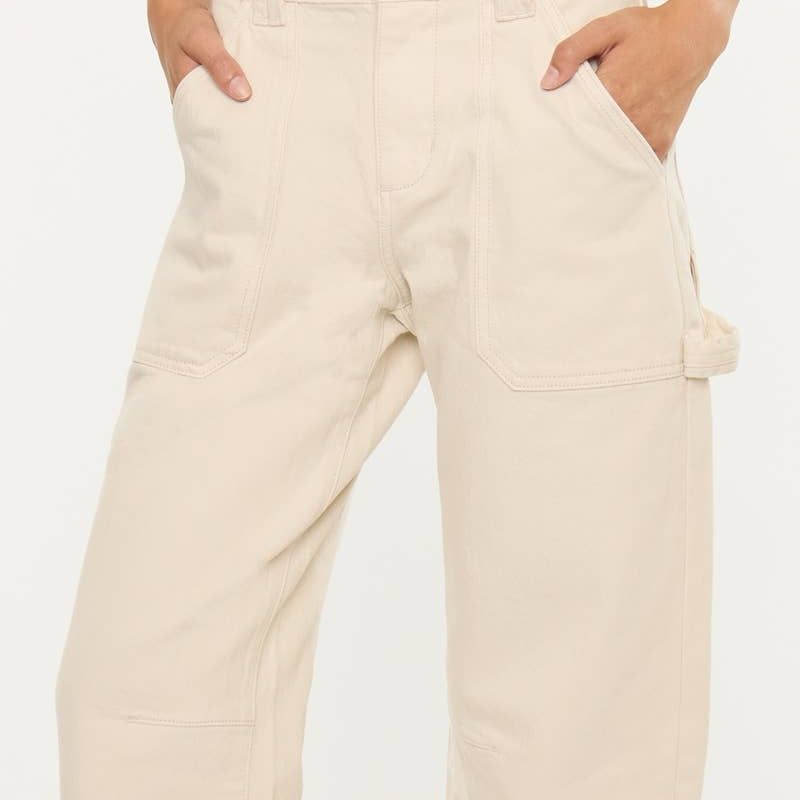 LOW SLUNG BARREL FIT JEANS-KC2616EC