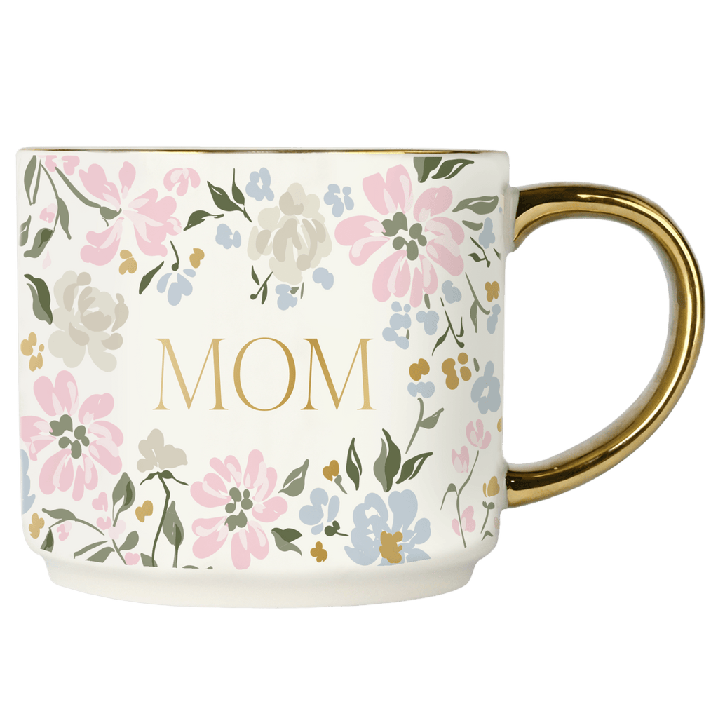 Floral Mom Coffee Mug - Mother's Day Gifts & Home Decor