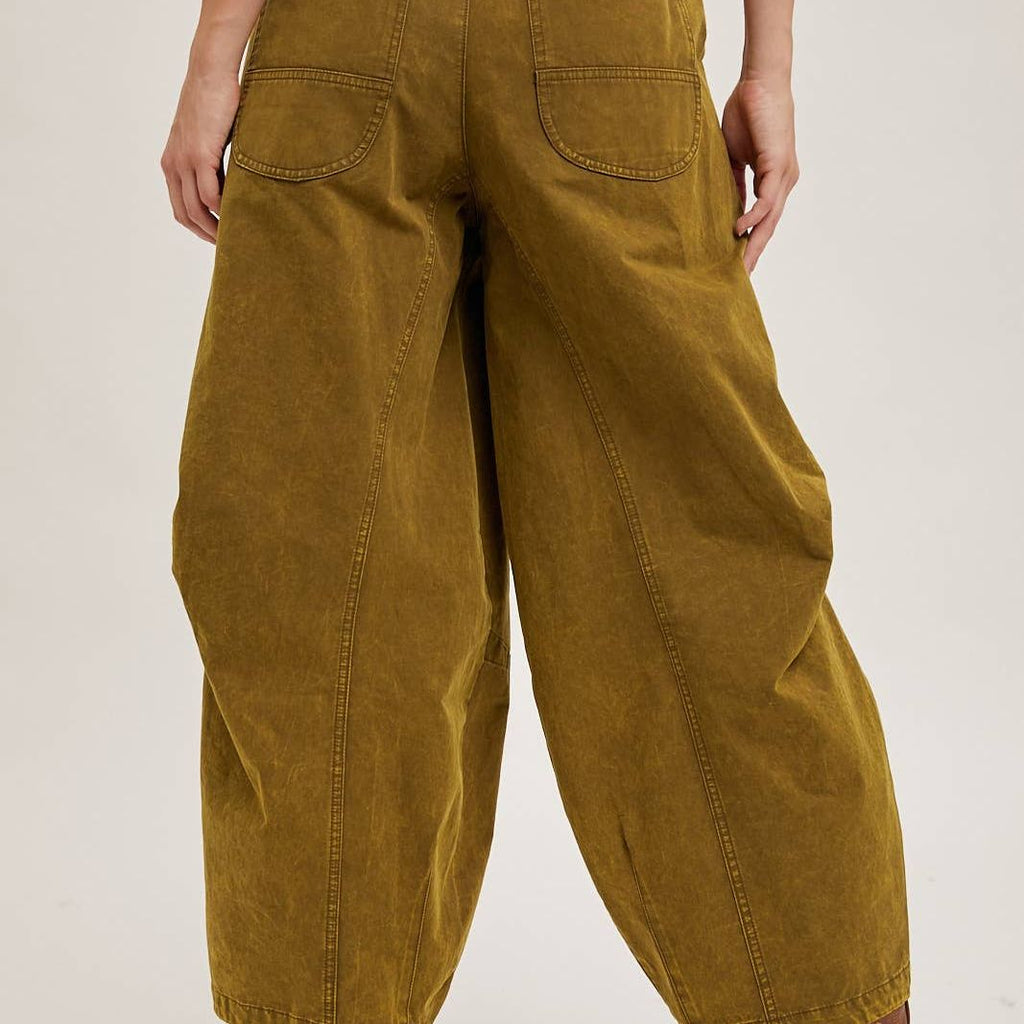BILLOWY SILHOUETTE CHINO PANTS