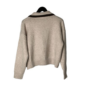 Horse Motif Knit Sweater