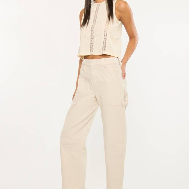 LOW SLUNG BARREL FIT JEANS-KC2616EC