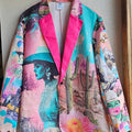 Baha Ranch Retro Pop Western Pop Cowgirl Blazer