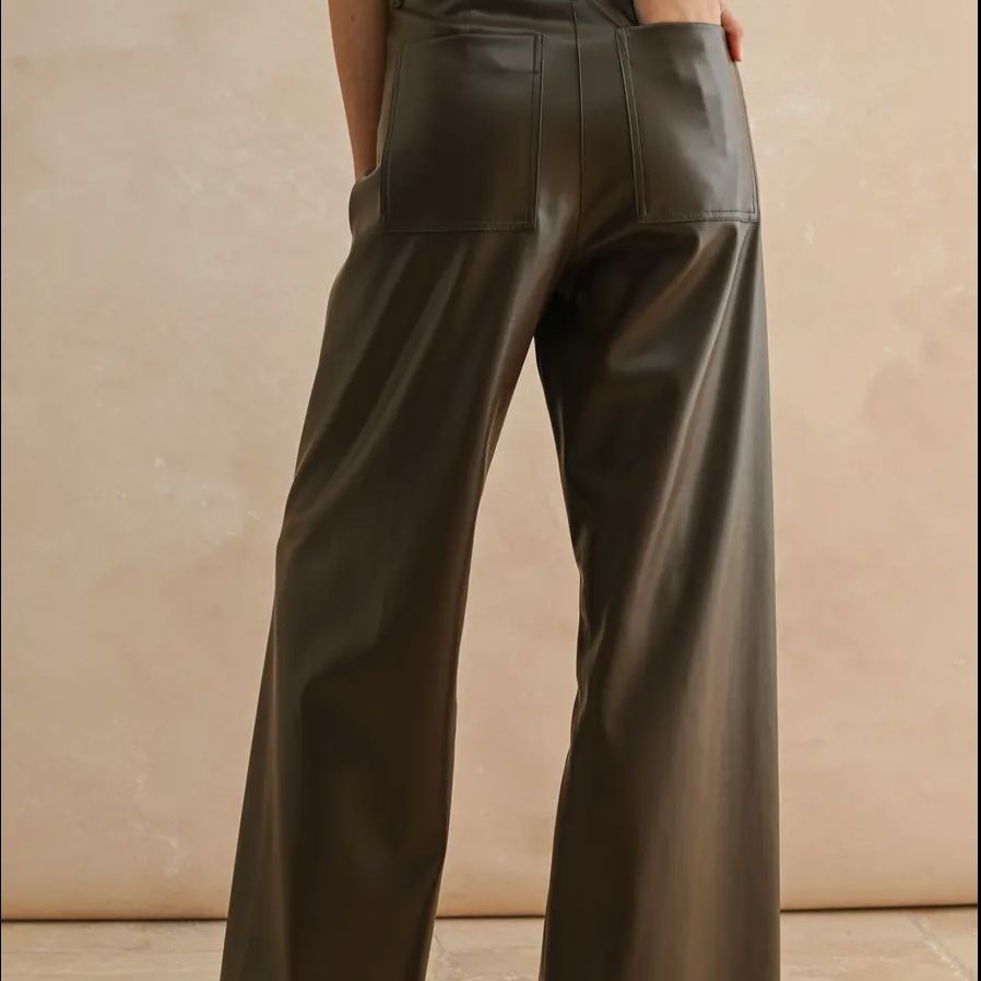 Front Pleater Straight Pants
