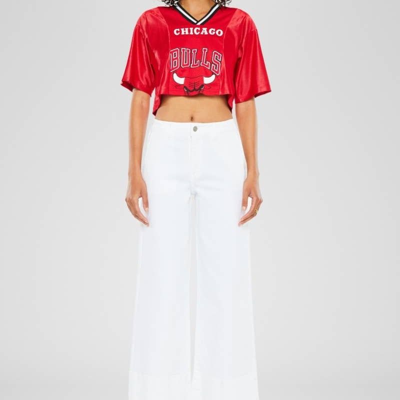 OPEN PACK HIGH RISE CROPPED WIDE LEG