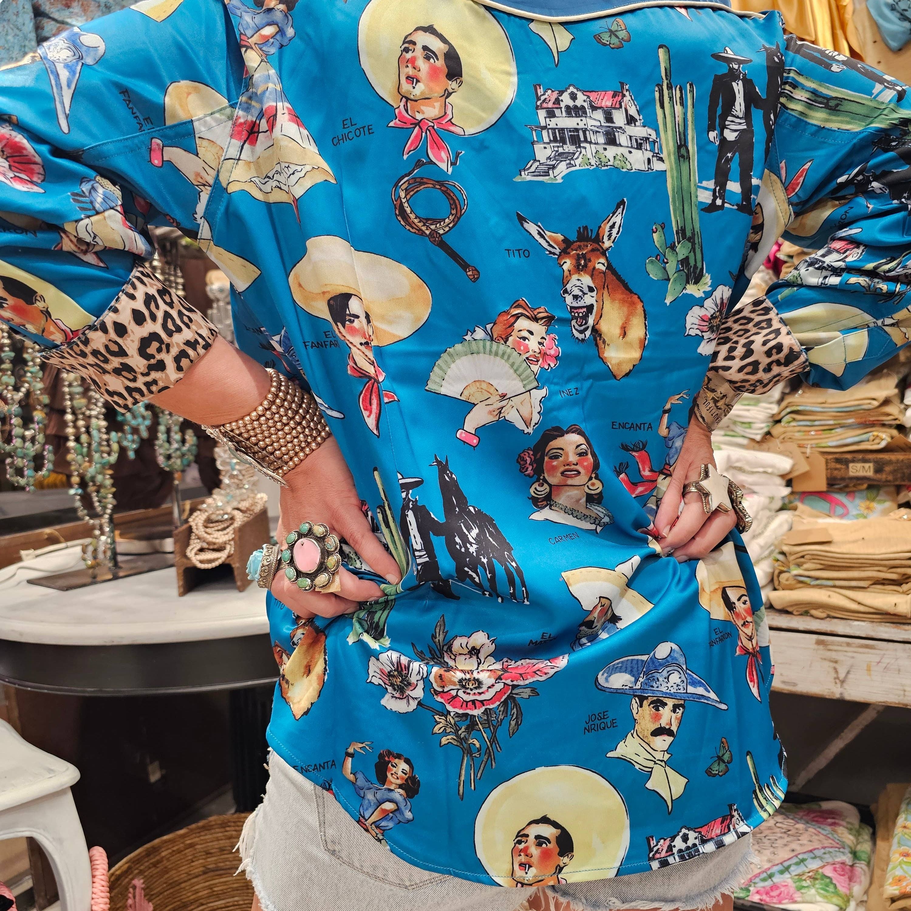 El Chicote Satin Shirt