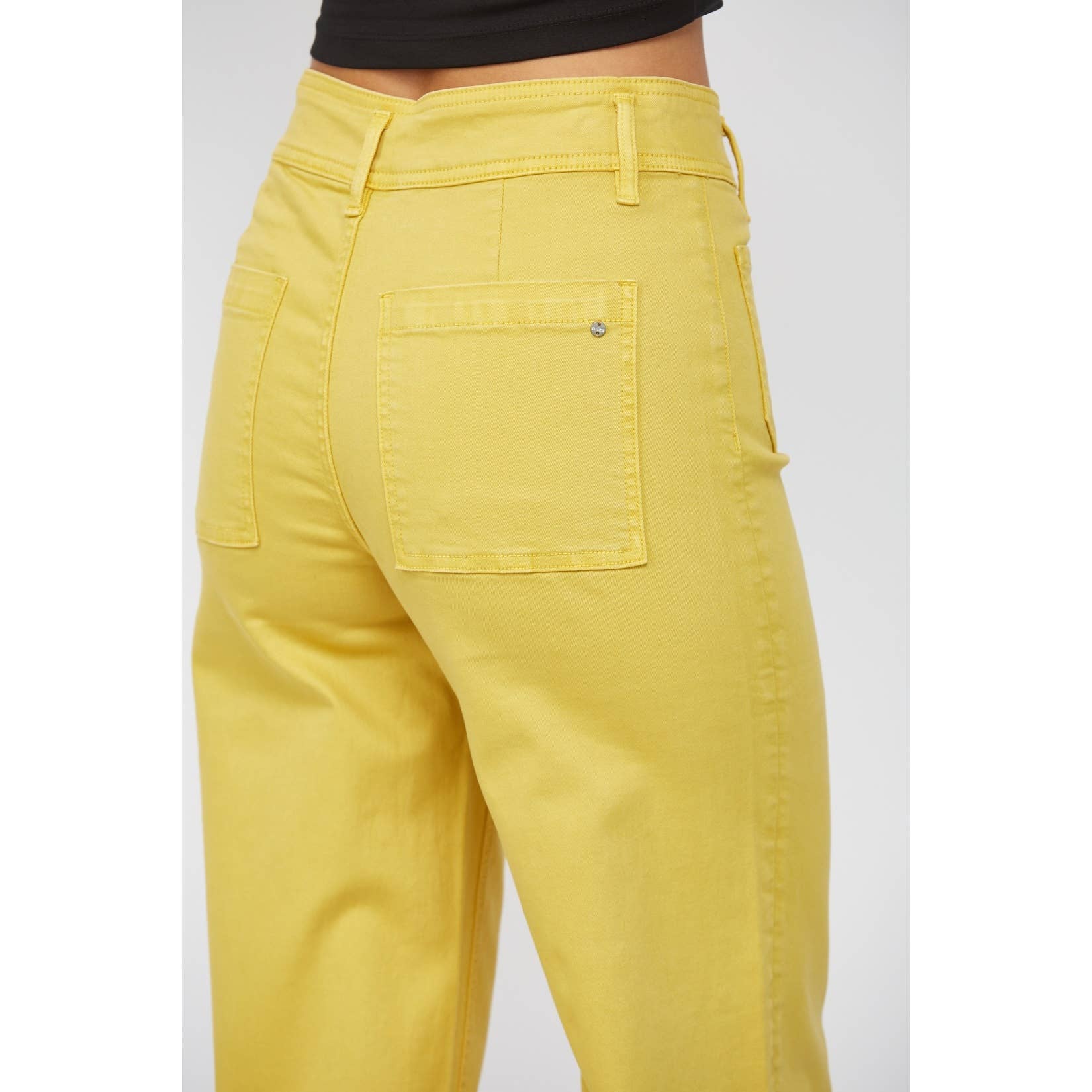 CROPPED WIDE LEG WITH FRONT POCKET