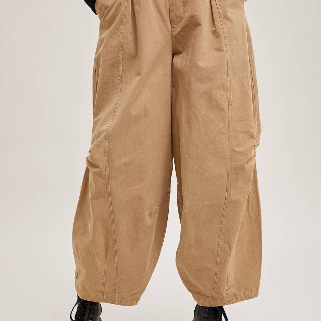 BILLOWY SILHOUETTE CHINO PANTS