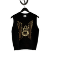 Silver Eagle Sweater Vest (Black)