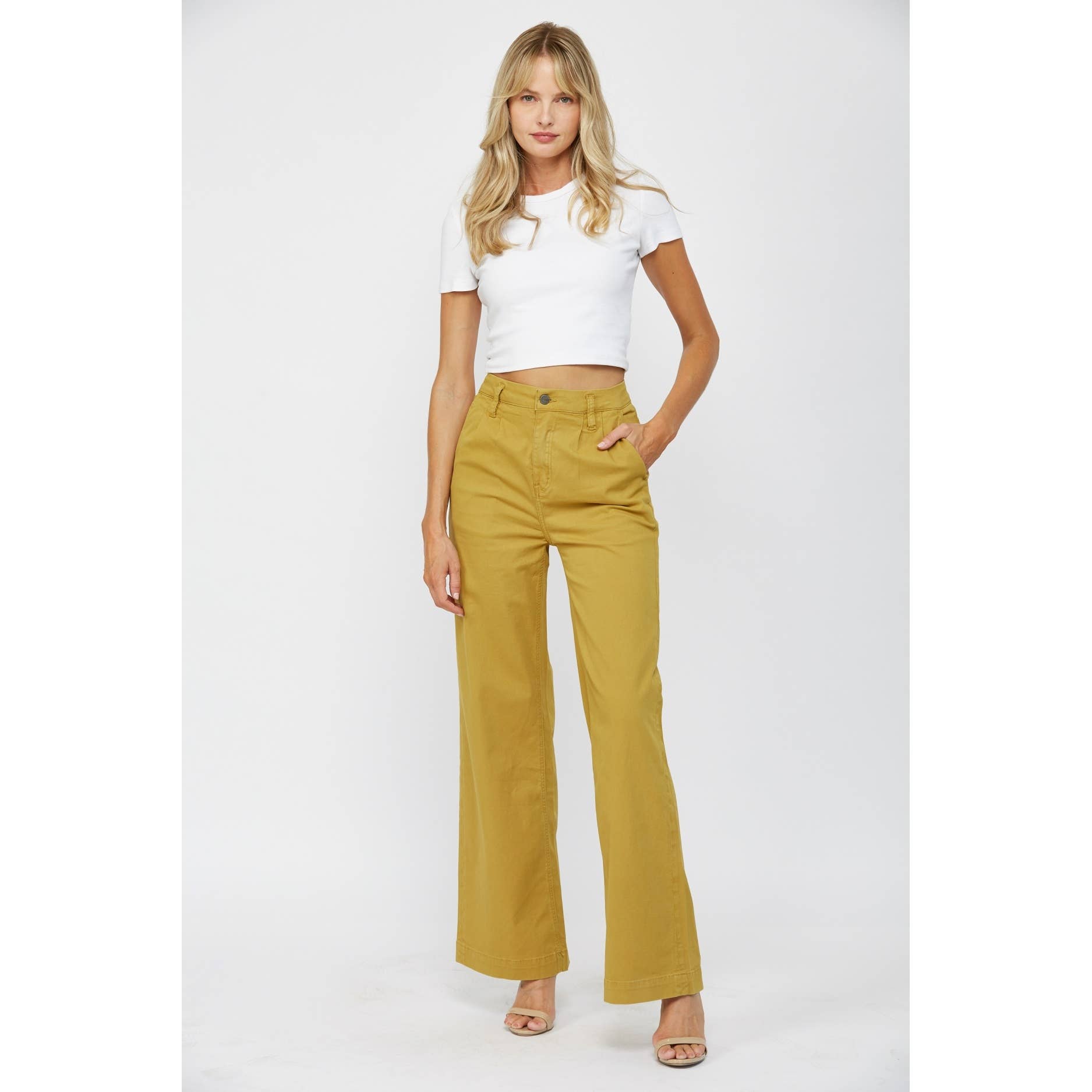 SUPER HIGH RISE WIDE TROUSER