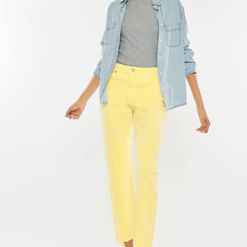 HIGH RISE STRAIGHT FIT