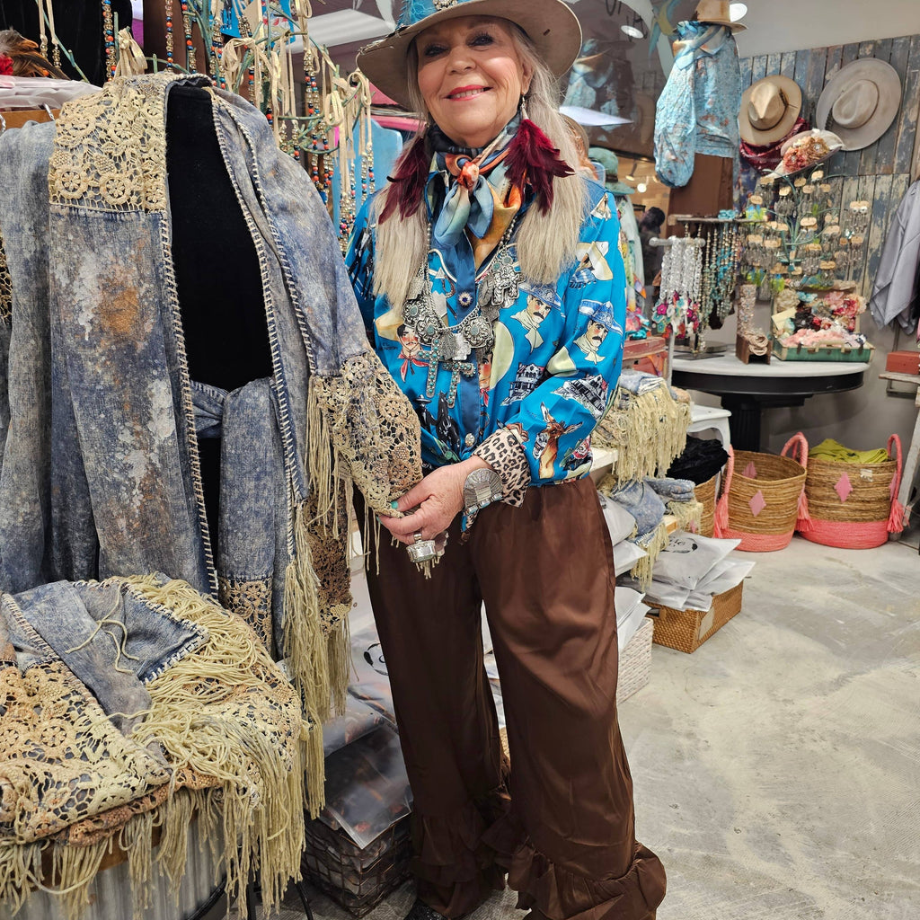 El Chicote Satin Shirt