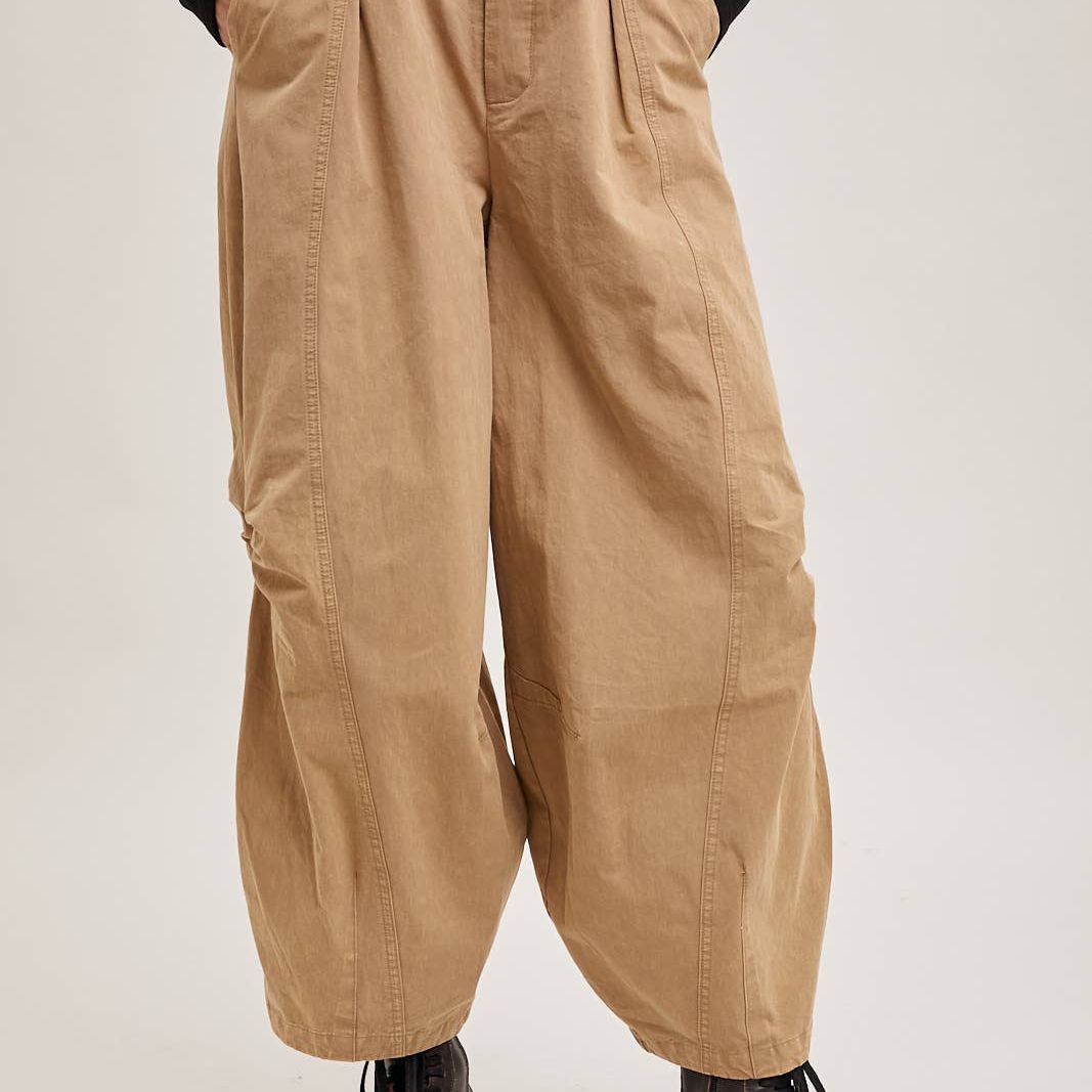 BILLOWY SILHOUETTE CHINO PANTS