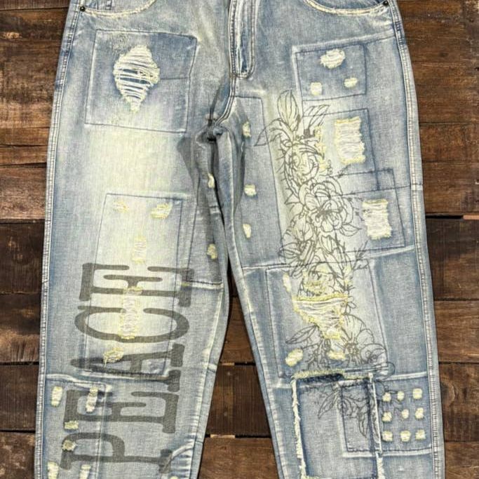 Peace and Love Jeans