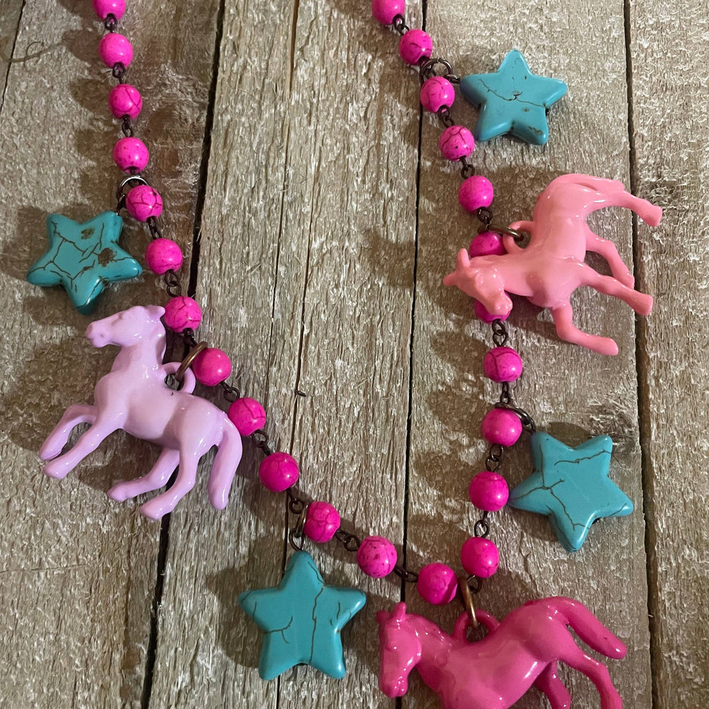 Ponies & Stars Necklace 