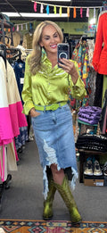 Howdy Hanny Long Sleeve Pearl Snap