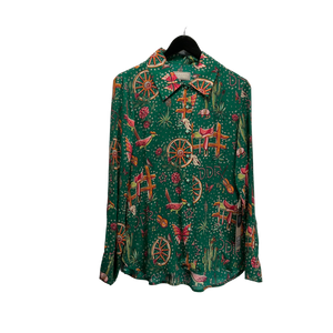 Double D Ranch Rhinestone Suits and Cowboy Boots Blouse