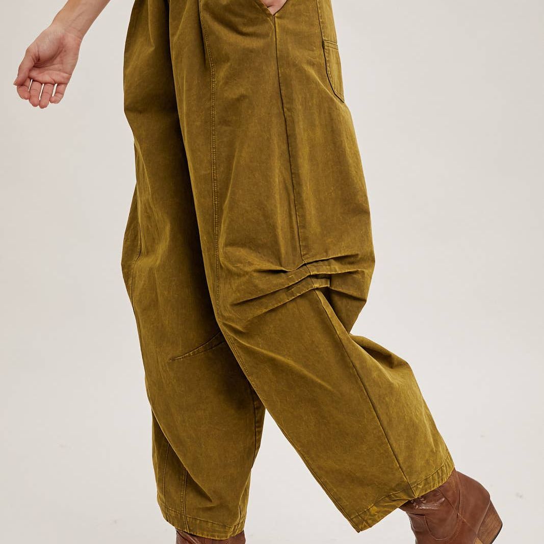 BILLOWY SILHOUETTE CHINO PANTS