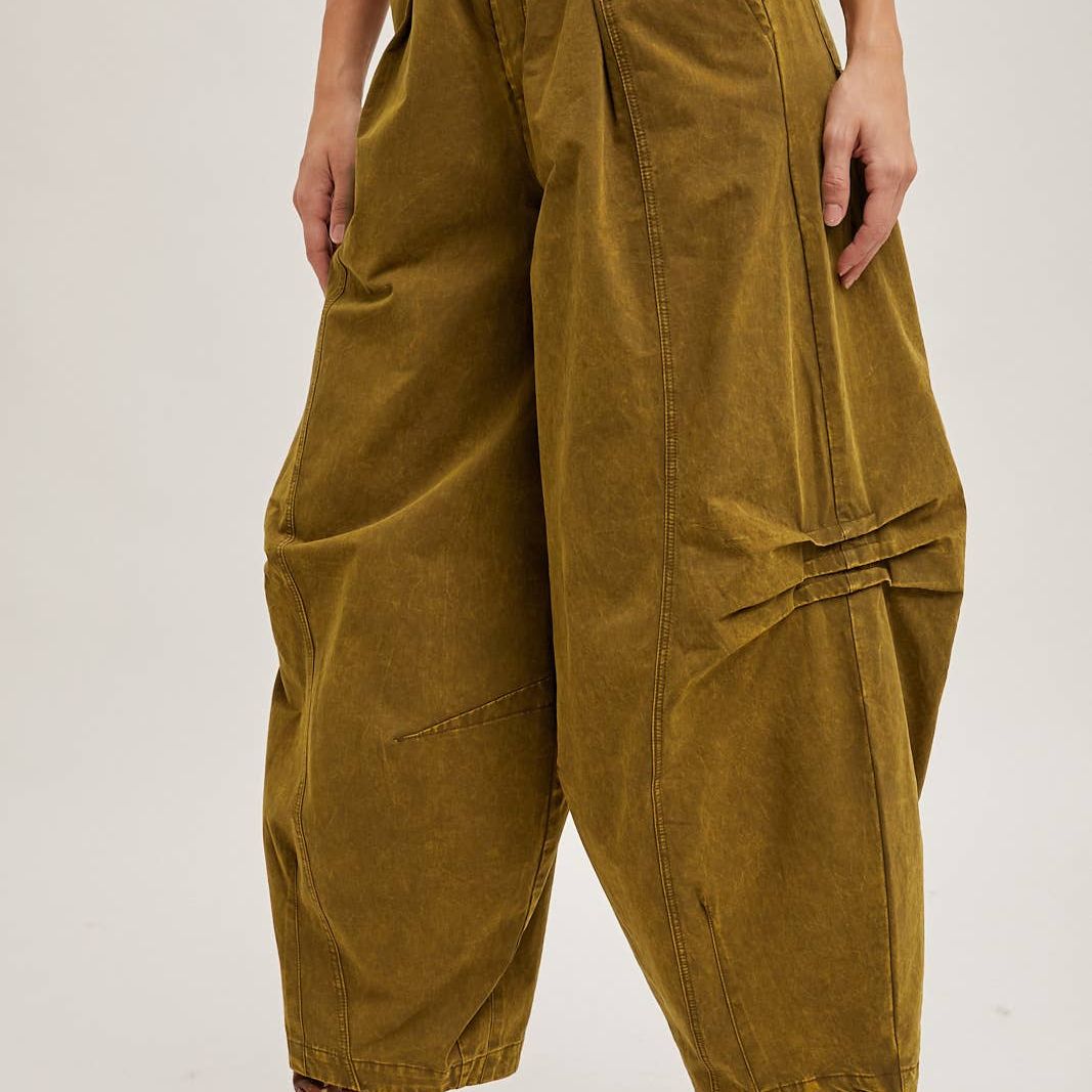 BILLOWY SILHOUETTE CHINO PANTS