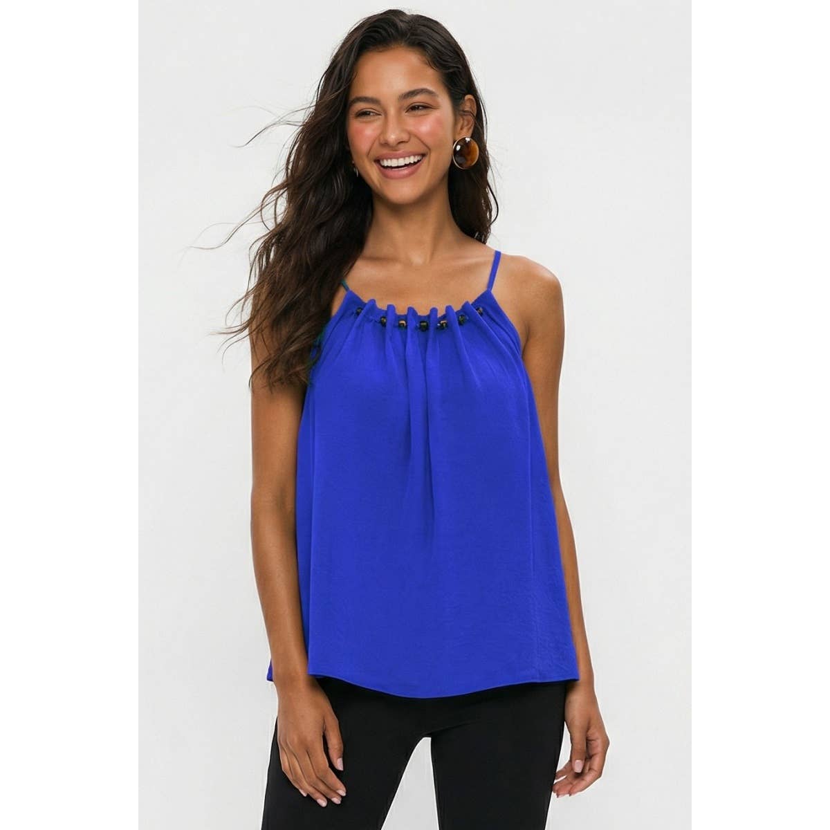 Bead Detail Tank Top
