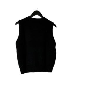 Silver Eagle Sweater Vest (Black)