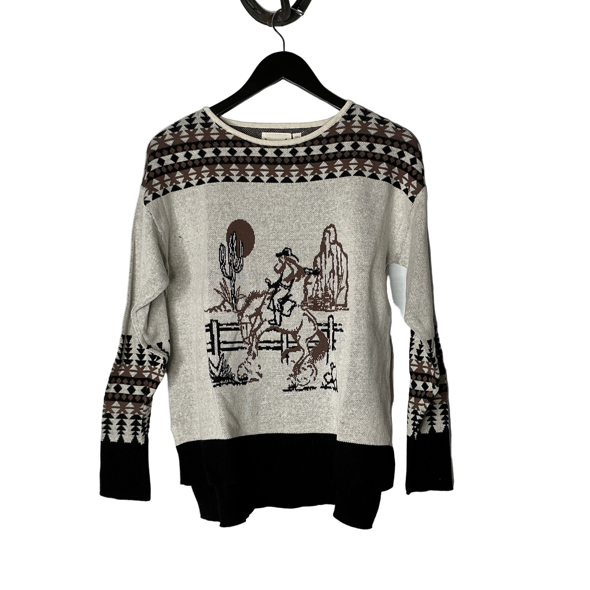 Cowgirl Knit Sweatshirt