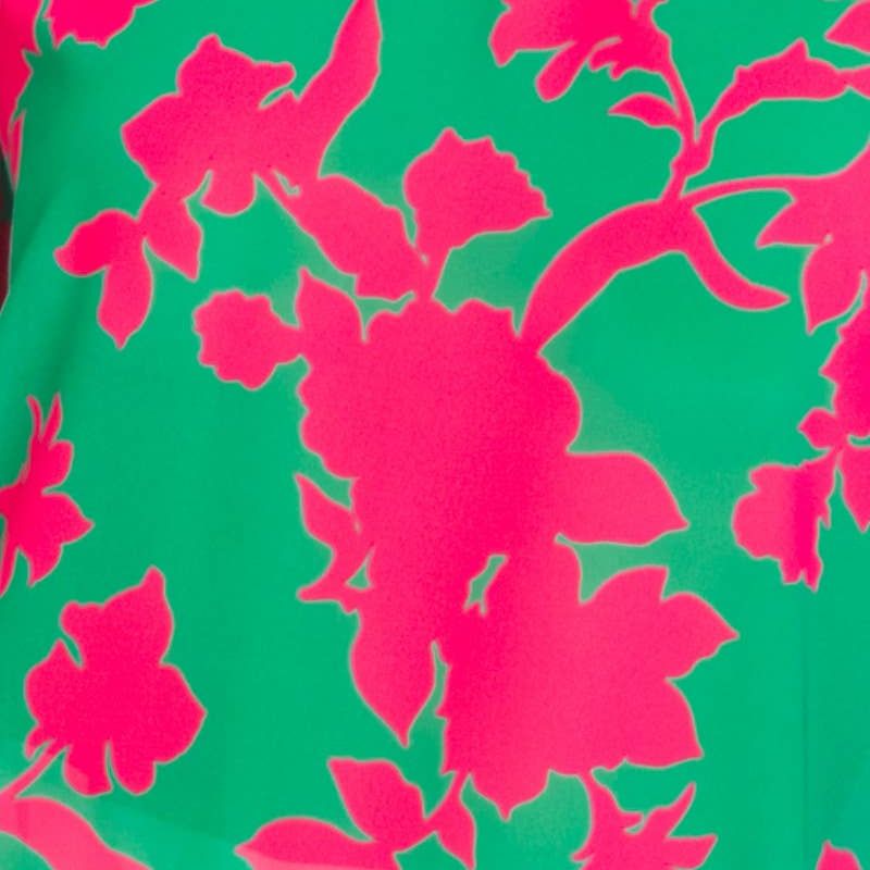 A printed woven top - JT9171