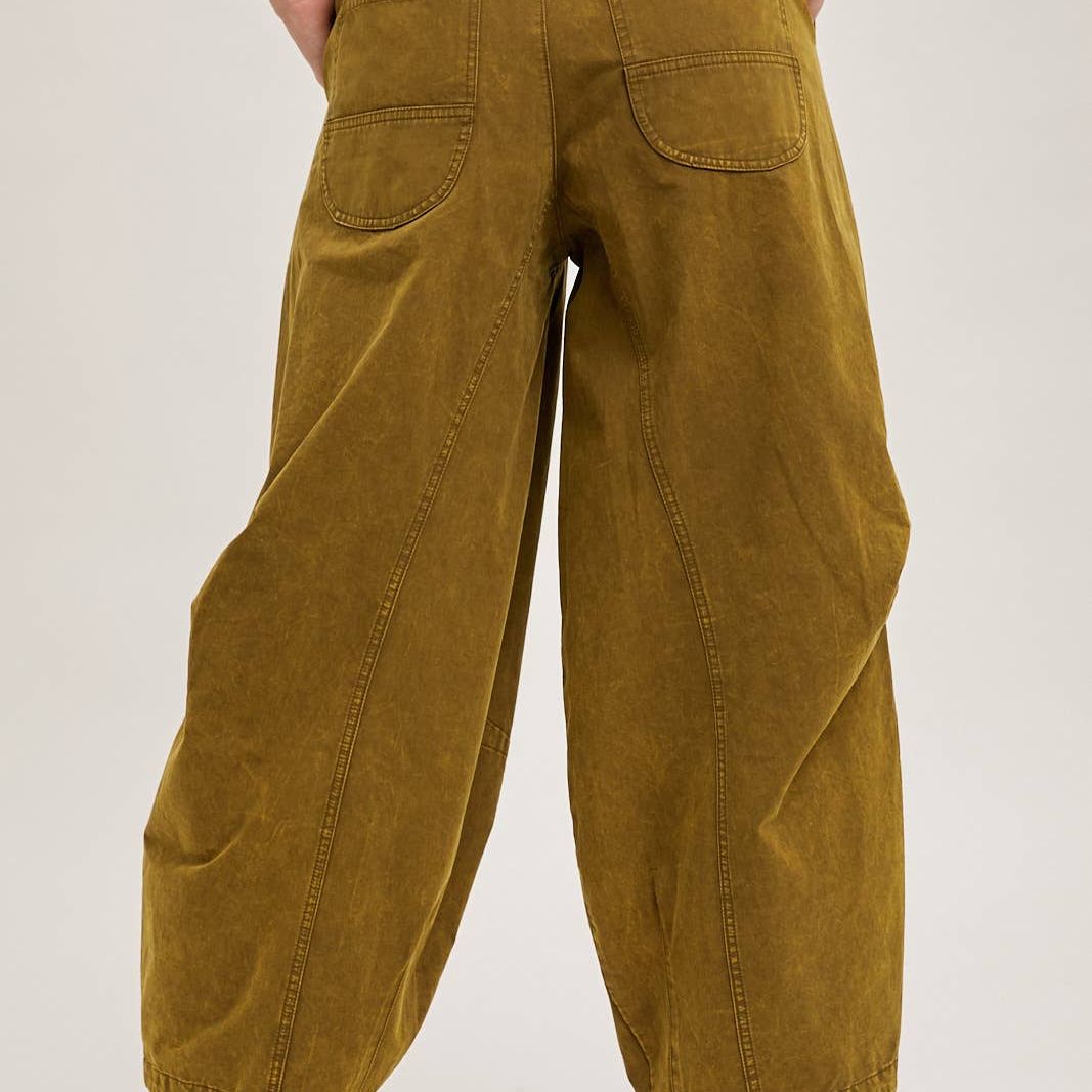 BILLOWY SILHOUETTE CHINO PANTS