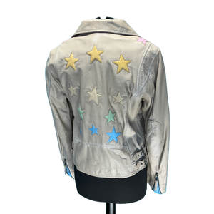 Pastel Stars Moto Jacket