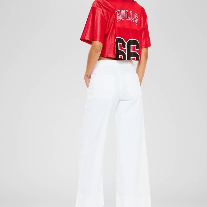 OPEN PACK HIGH RISE CROPPED WIDE LEG