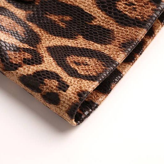 Elegant Leopard Blazer: Slim, Stylish, Chic