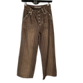 Double D Ranch Brown Striped Trousers