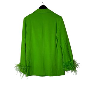 Blue B Lime Green Blazer