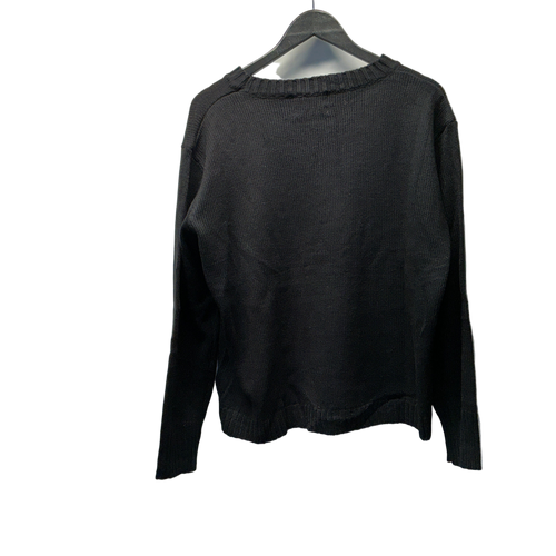 Black Whiskey Weather Knit Sweater
